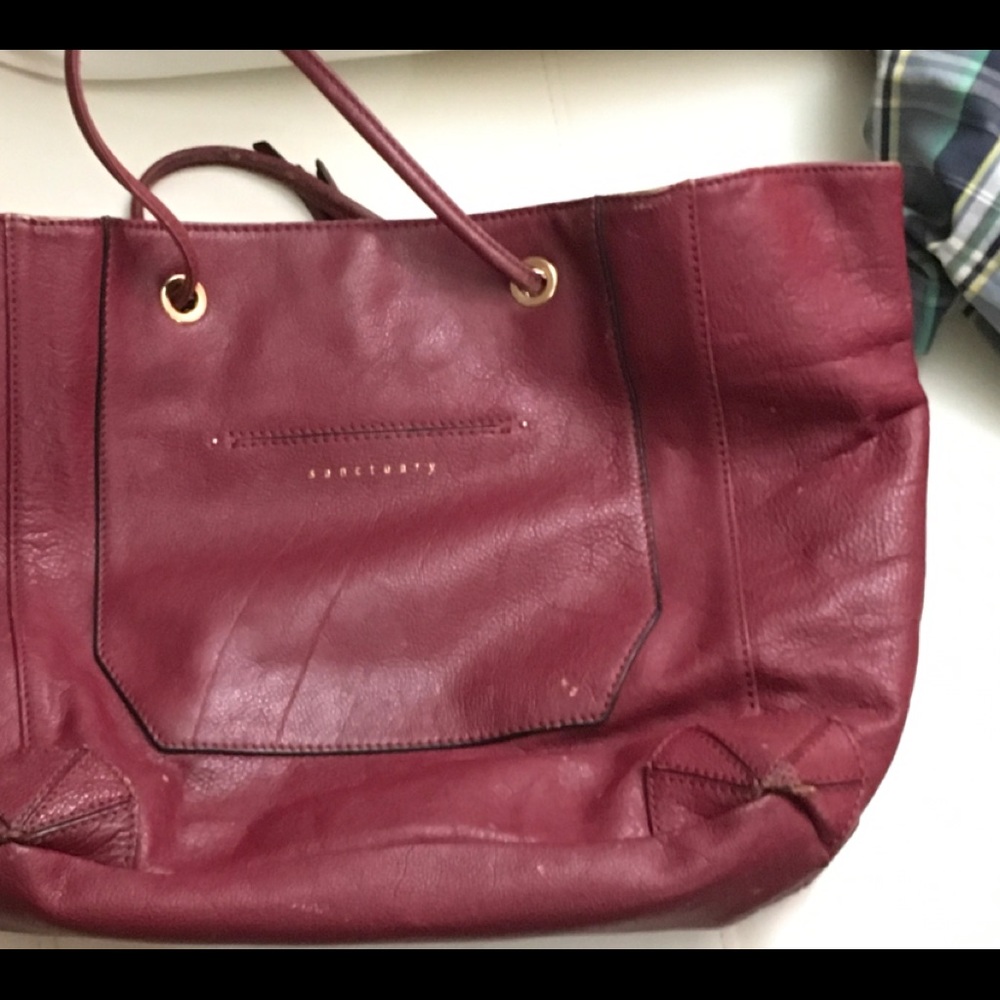 SANCTUARY LEATHER Hand bag